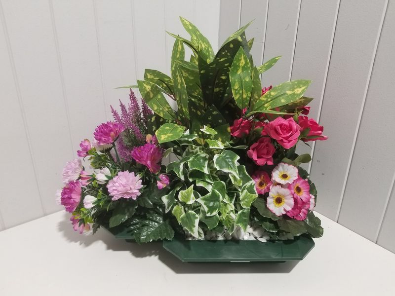 Fleurs artificielles- gerbes et composition #721