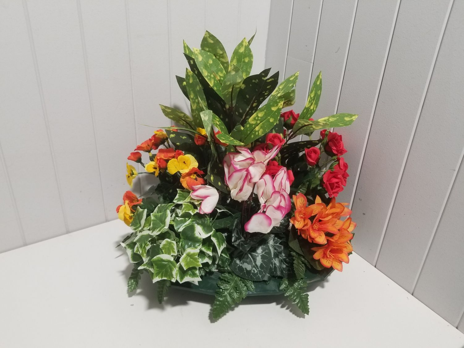 Fleurs artificielles- gerbes et composition #734