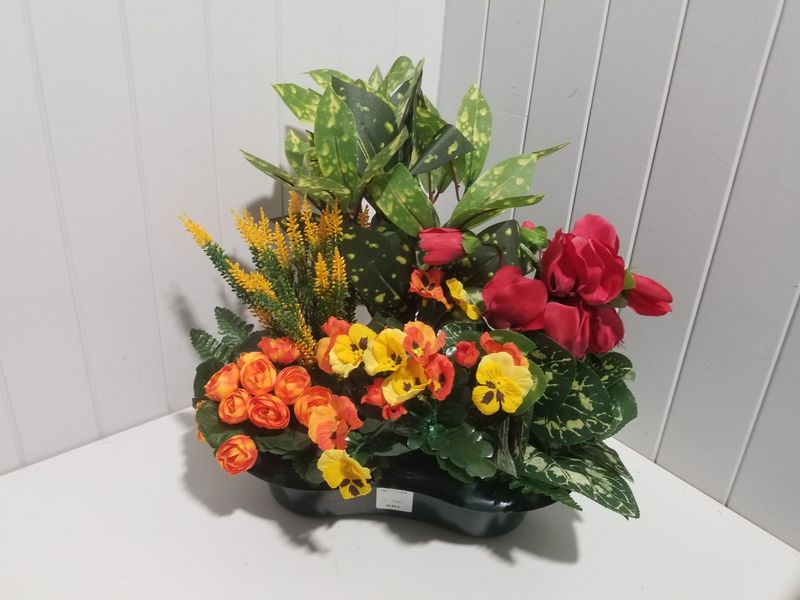 Fleurs artificielles- gerbes et composition #738