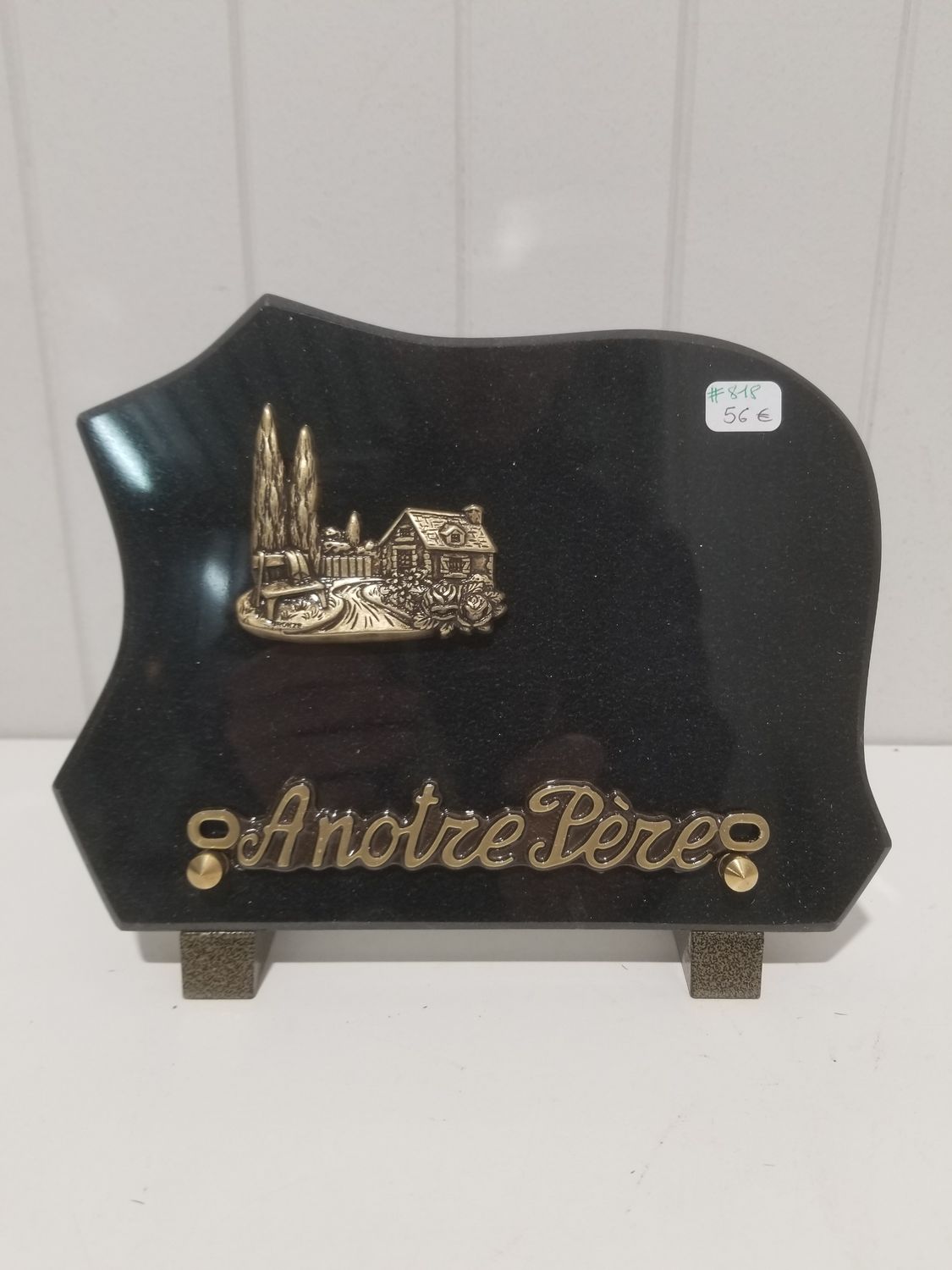 Plaque Funéraire #818