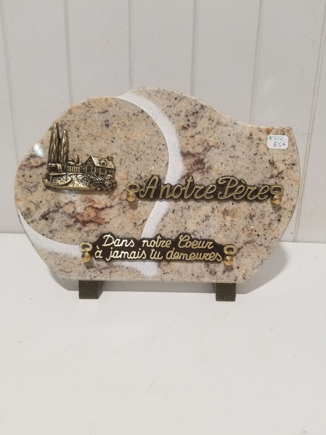 Plaque Funéraire #822