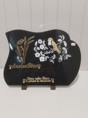 Plaque Funéraire #856