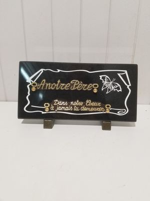 Plaque Funéraire #853