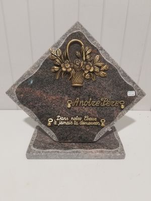 Plaque Funéraire #870