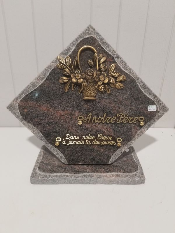 Plaque Funéraire #870
