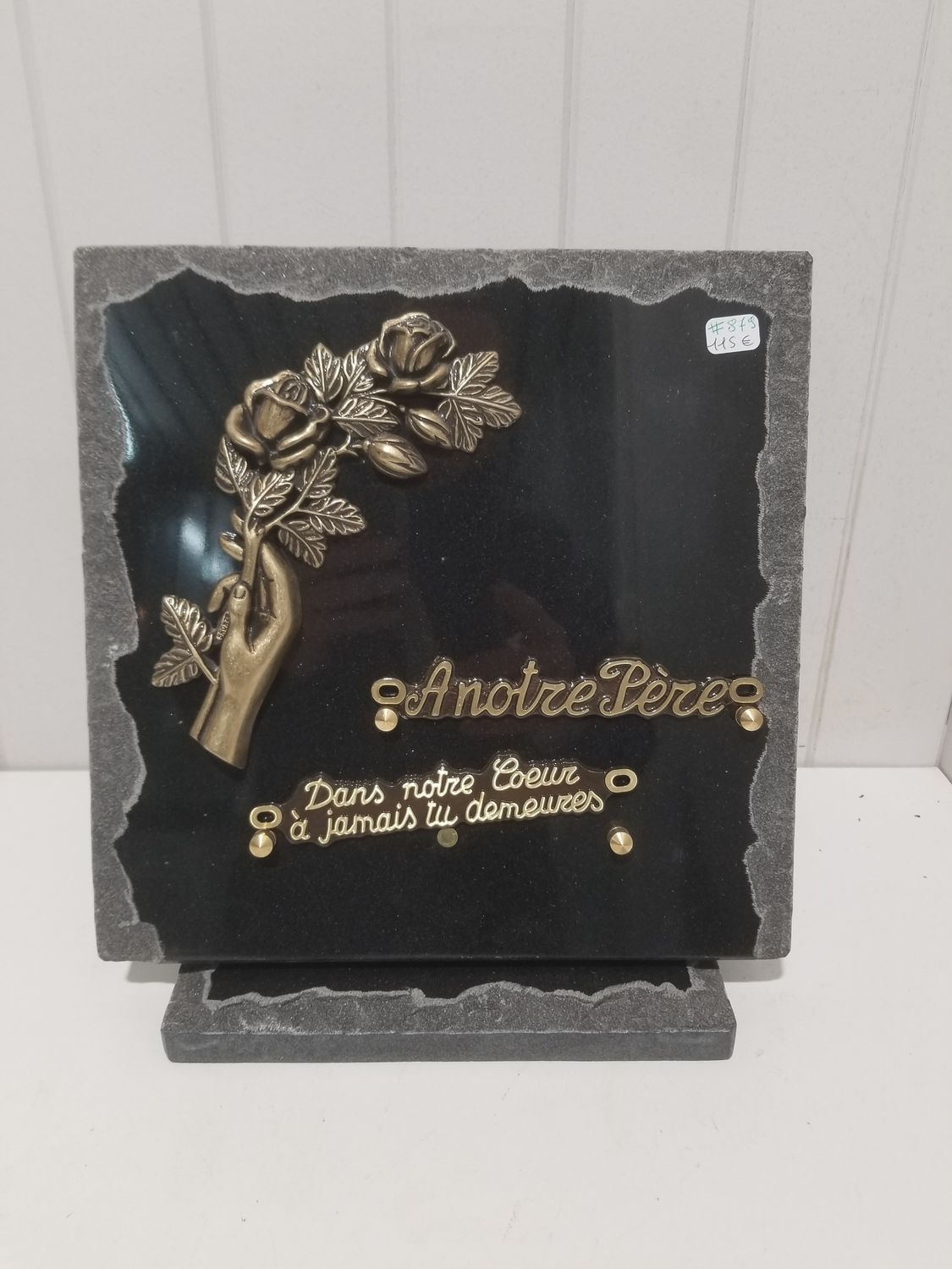 Plaque Funéraire #879