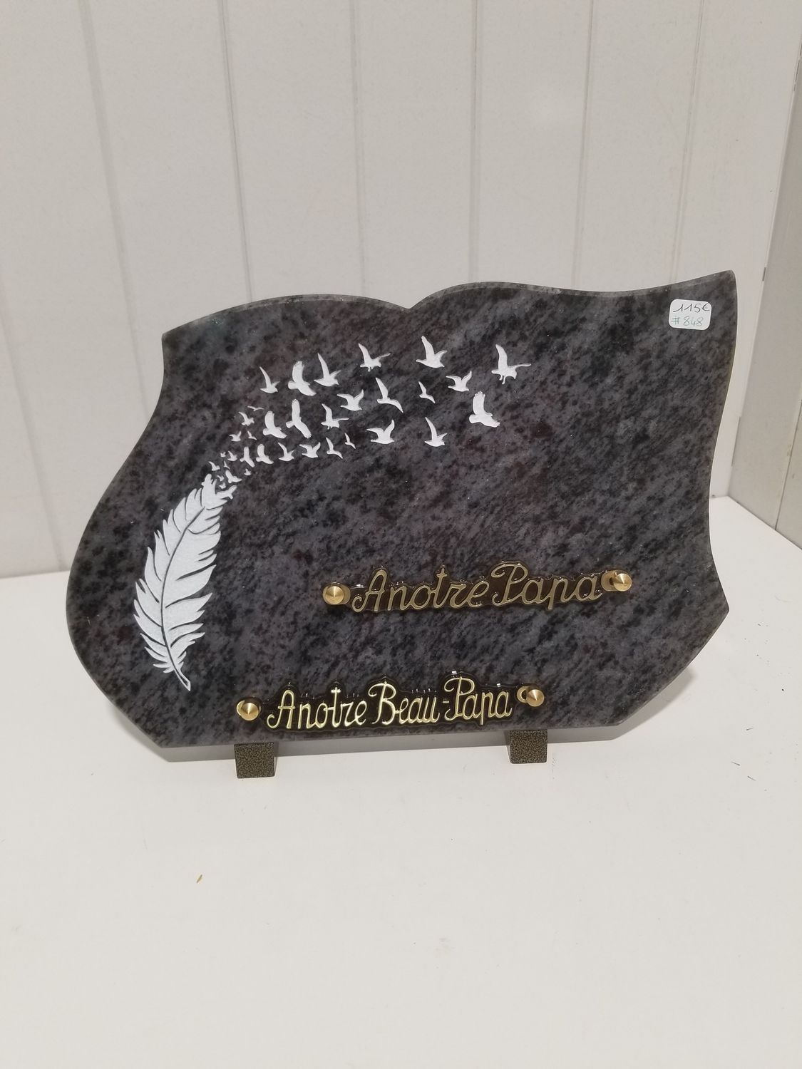 Plaque Funéraire #848