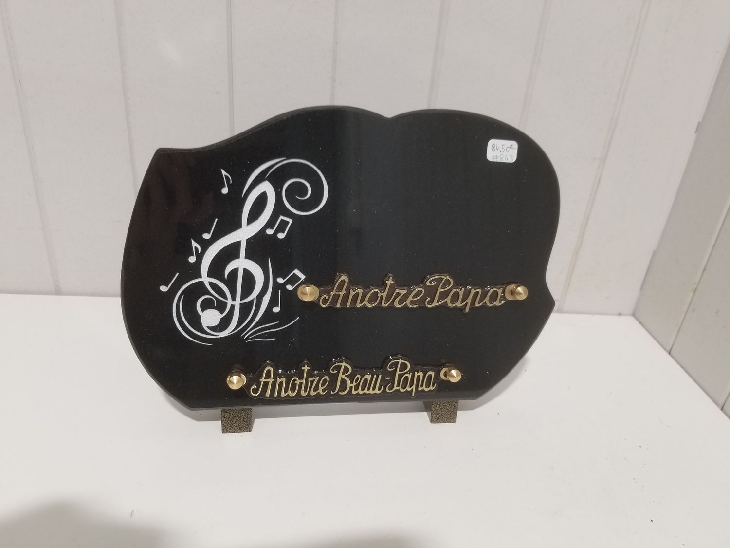 Plaque Funéraire #843