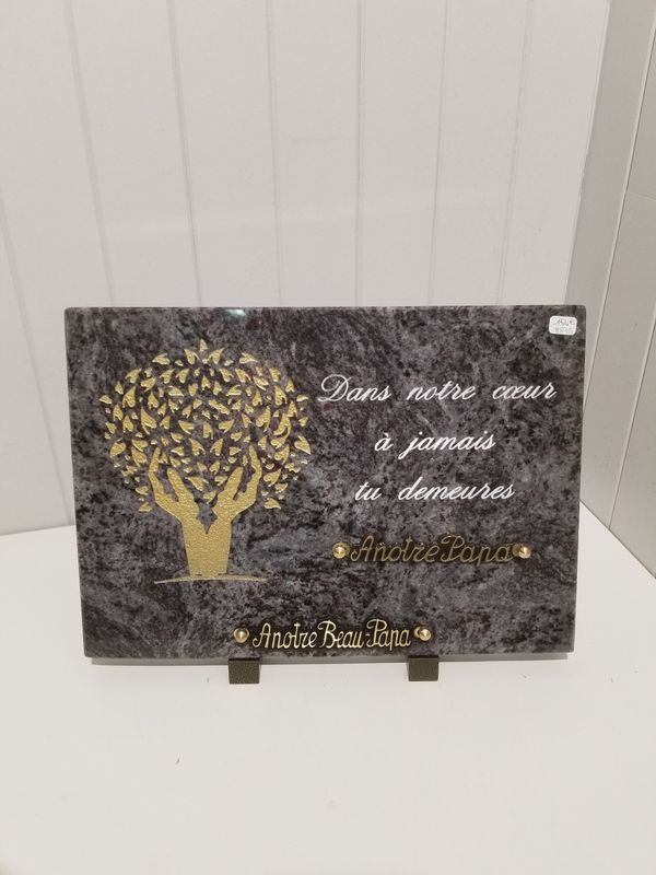 Plaque Funéraire #875