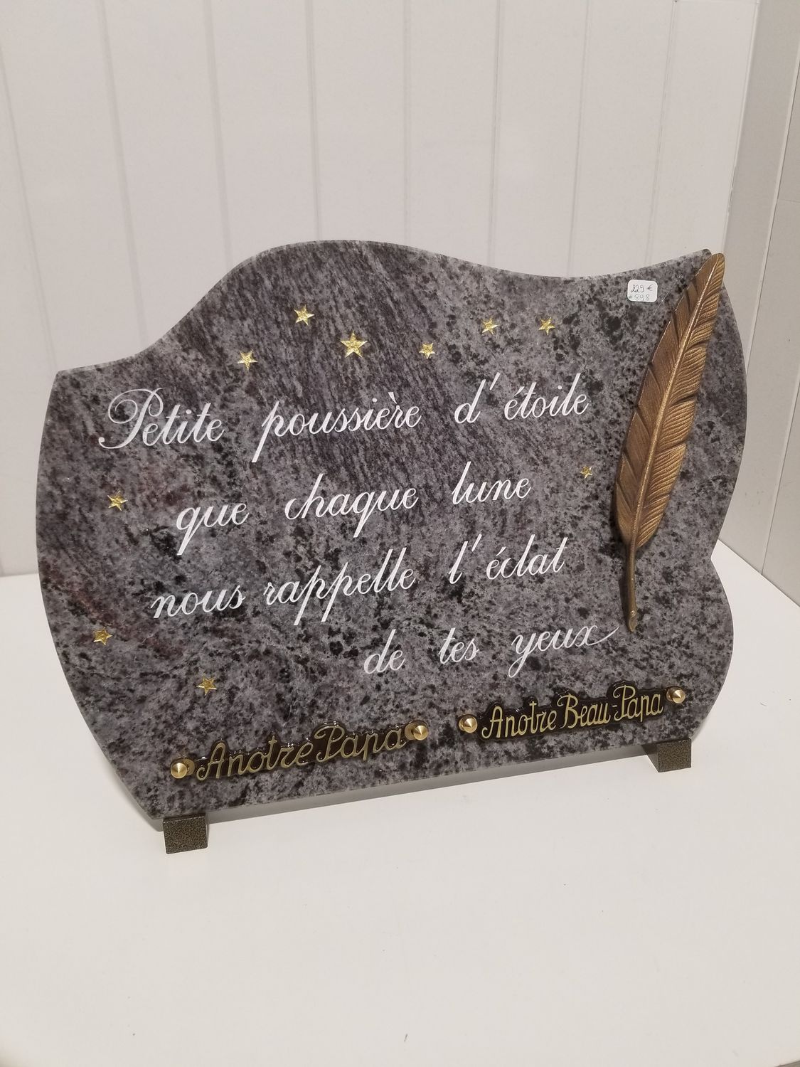 Plaque Funéraire #898