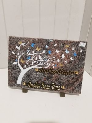 Plaque Funéraire #882