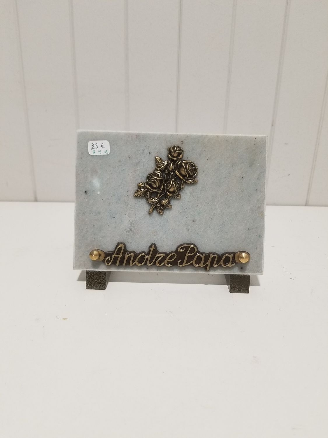 Plaque Funéraire #918