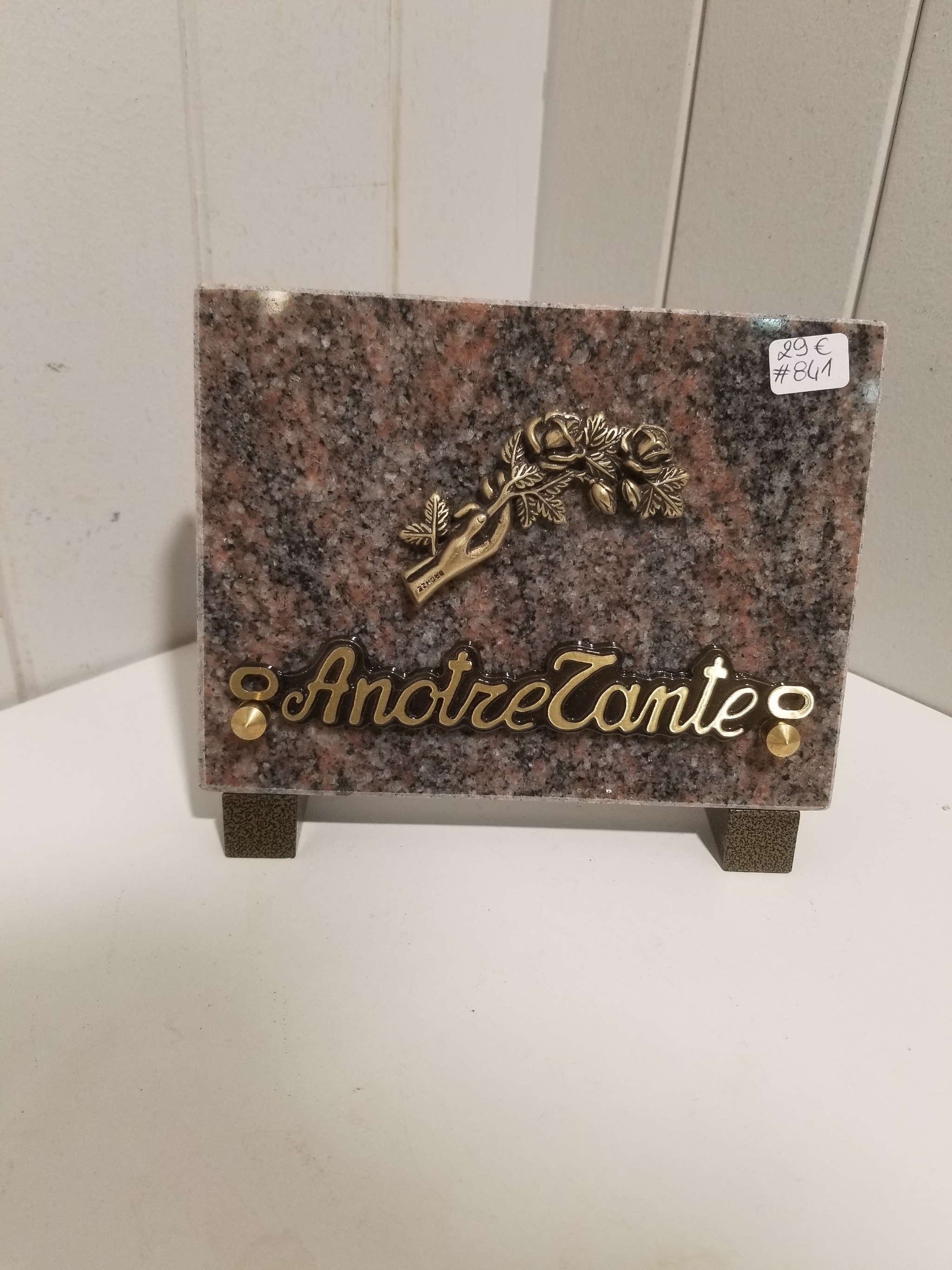 Plaque Funéraire #841