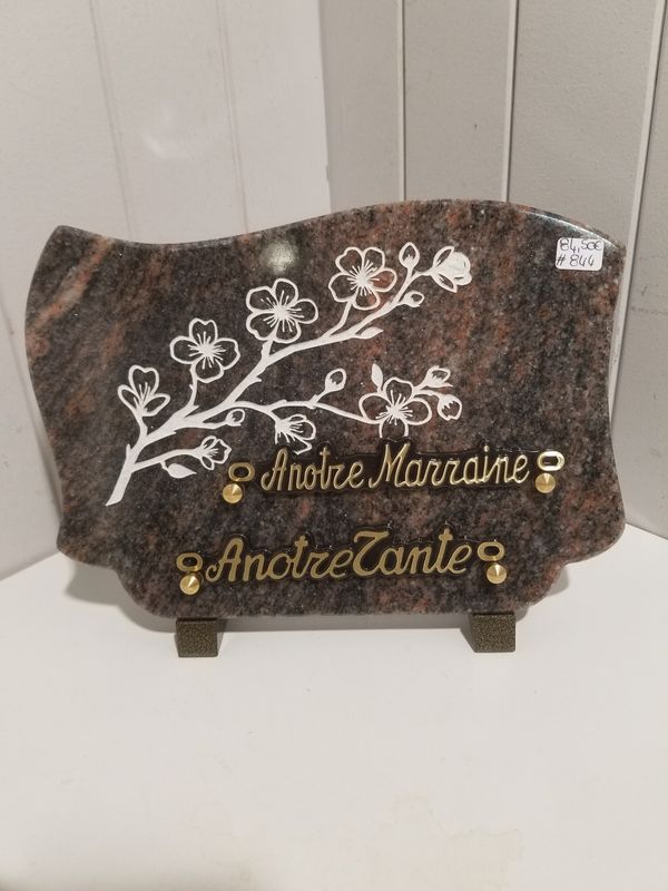 Plaque Funéraire #844