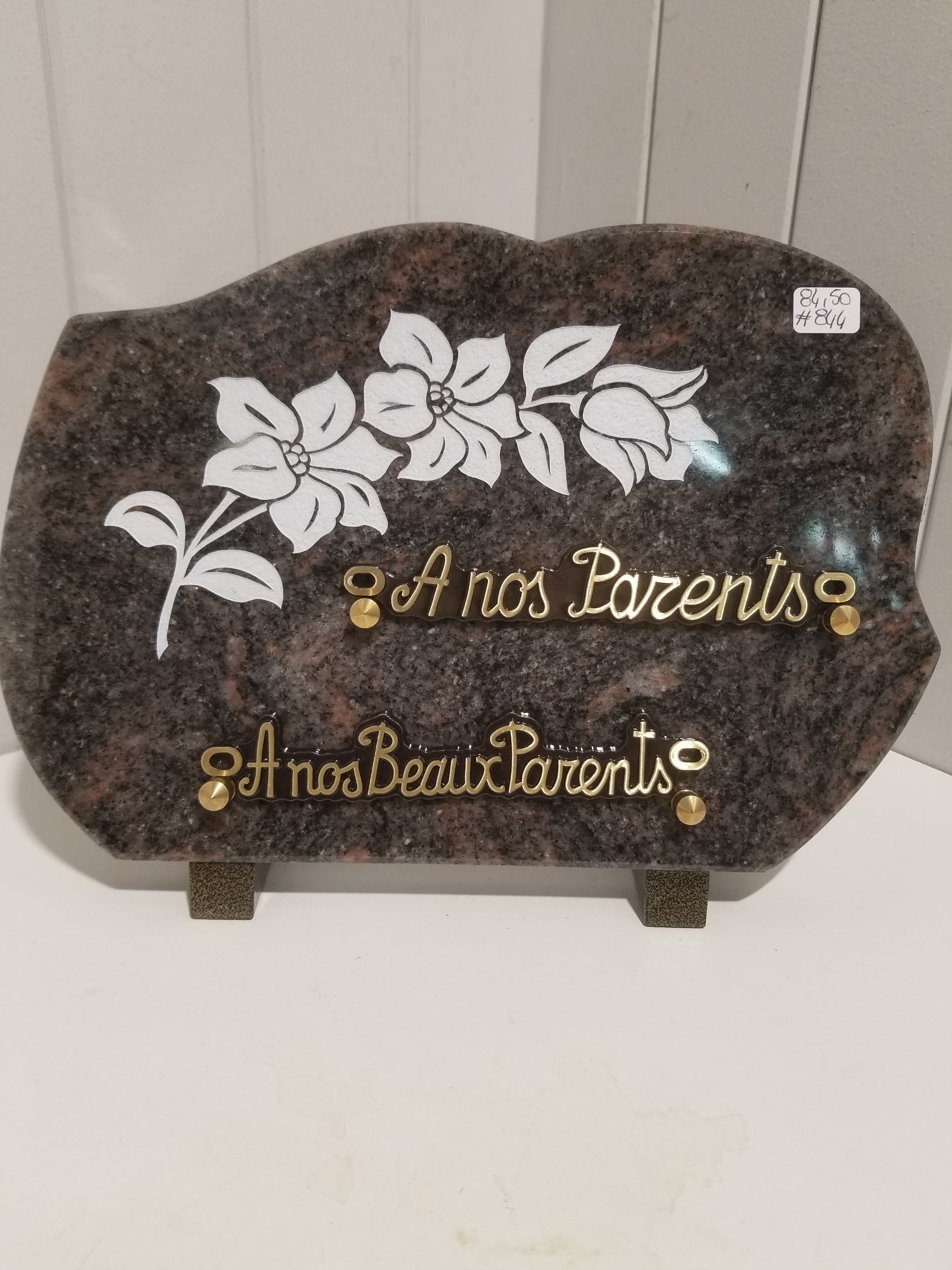 Plaque Funéraire #844