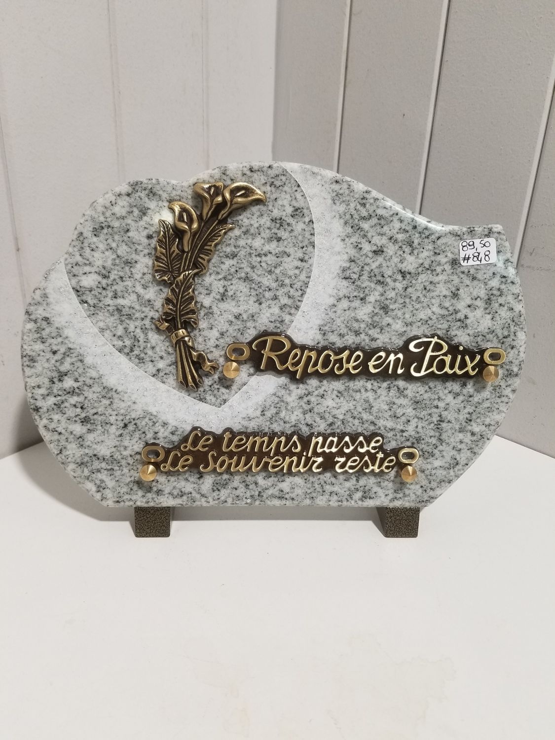 Plaque Funéraire #848