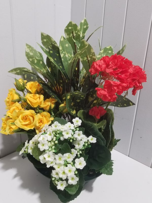 Fleurs artificielles- gerbes et composition #720