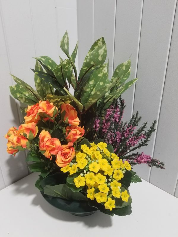 Fleurs artificielles- gerbes et composition #726