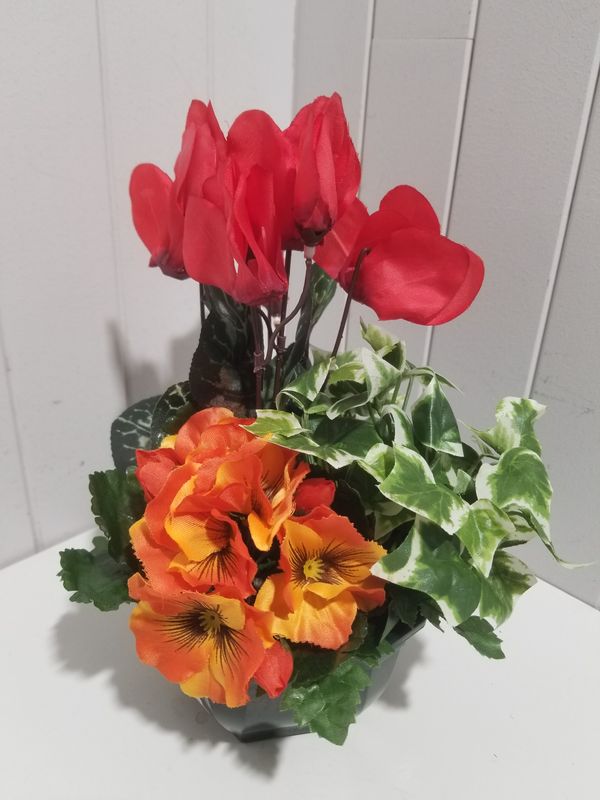 Fleurs artificielles- gerbes et composition #730