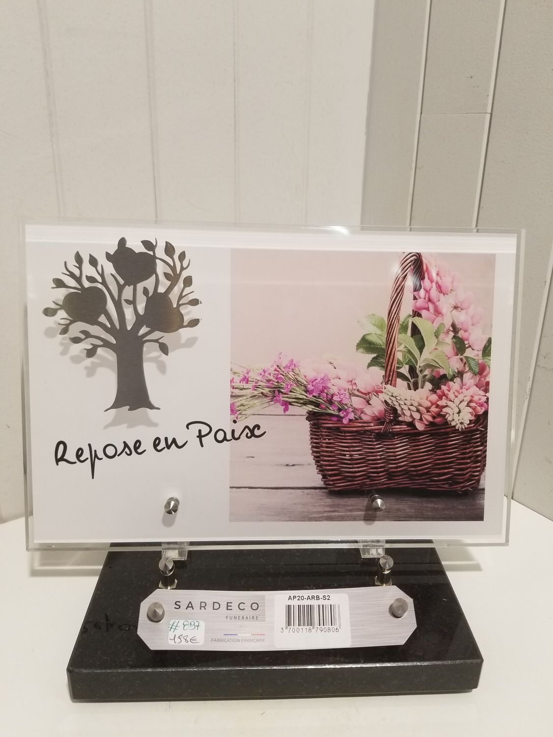 Plaque Funéraire #897