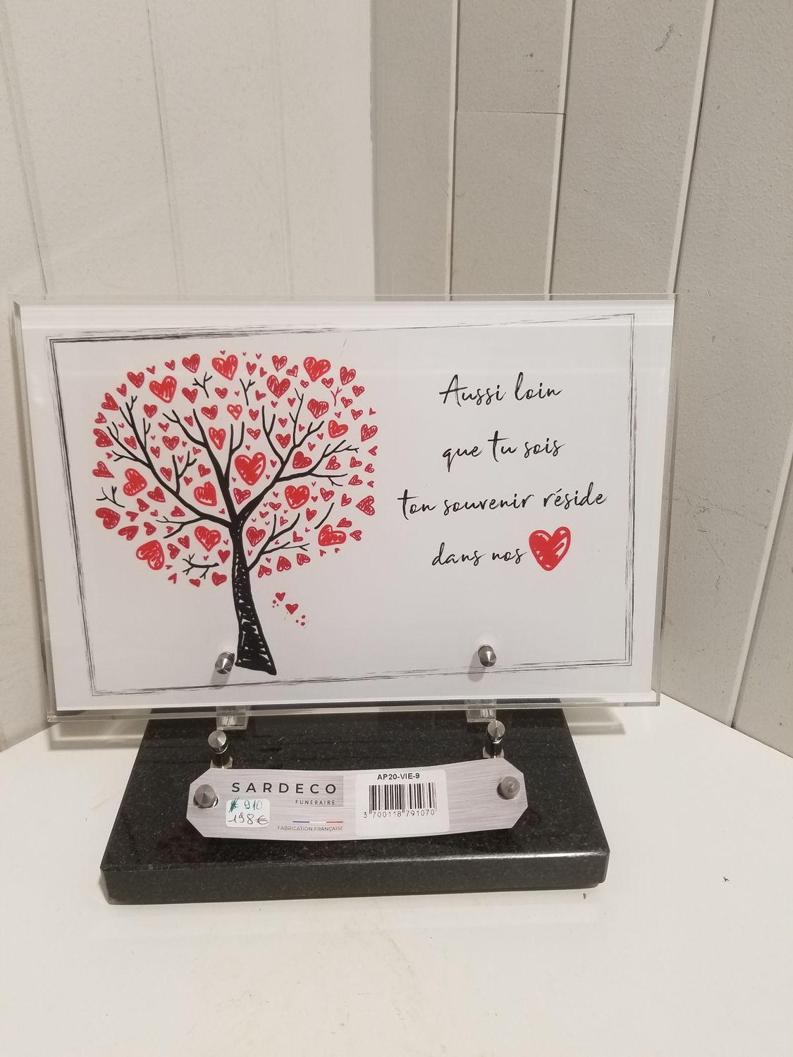 Plaque Funéraire #910 Plaque Funéraire #910