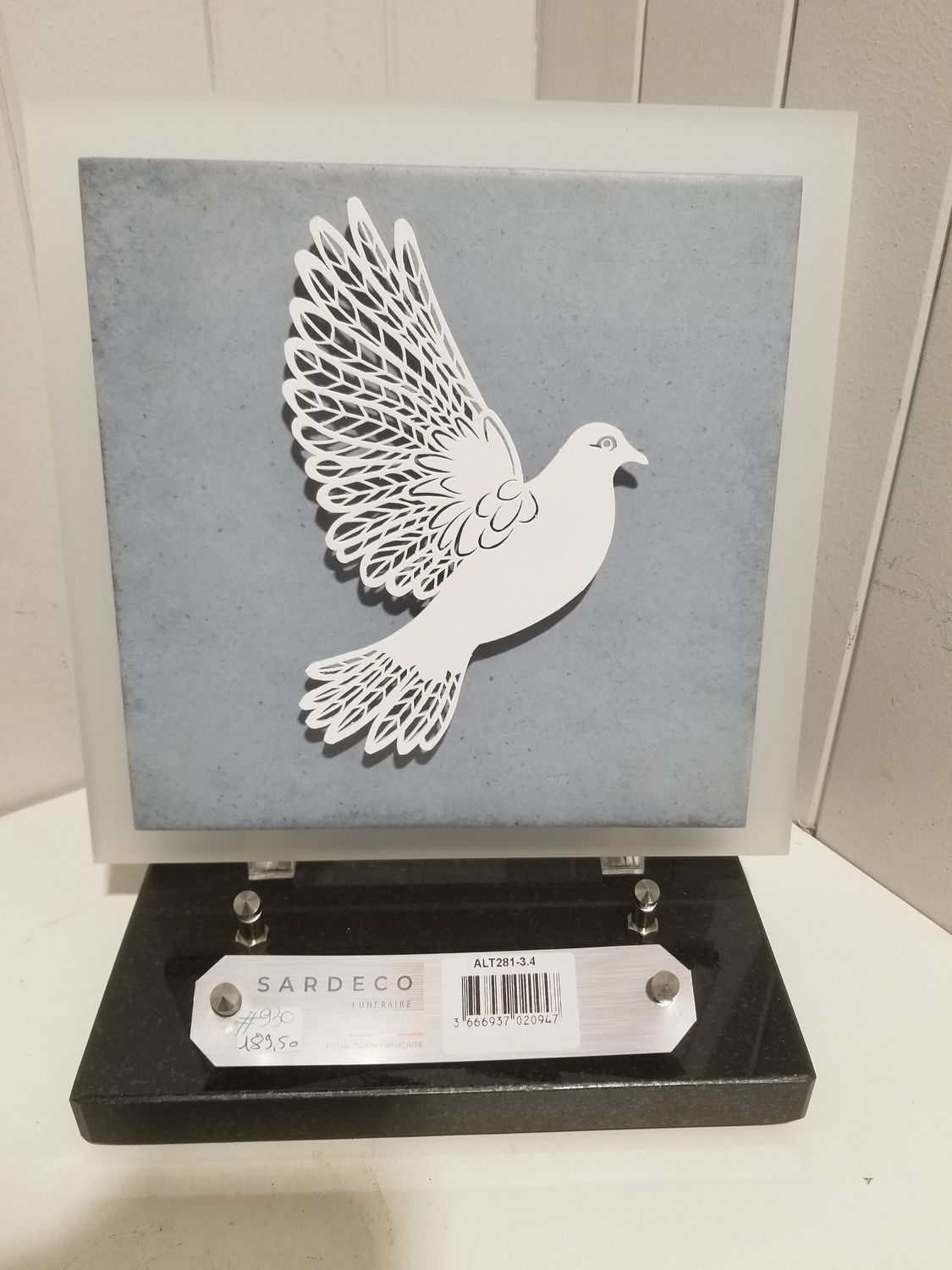 Plaque Funéraire #930 Plaque Funéraire #930