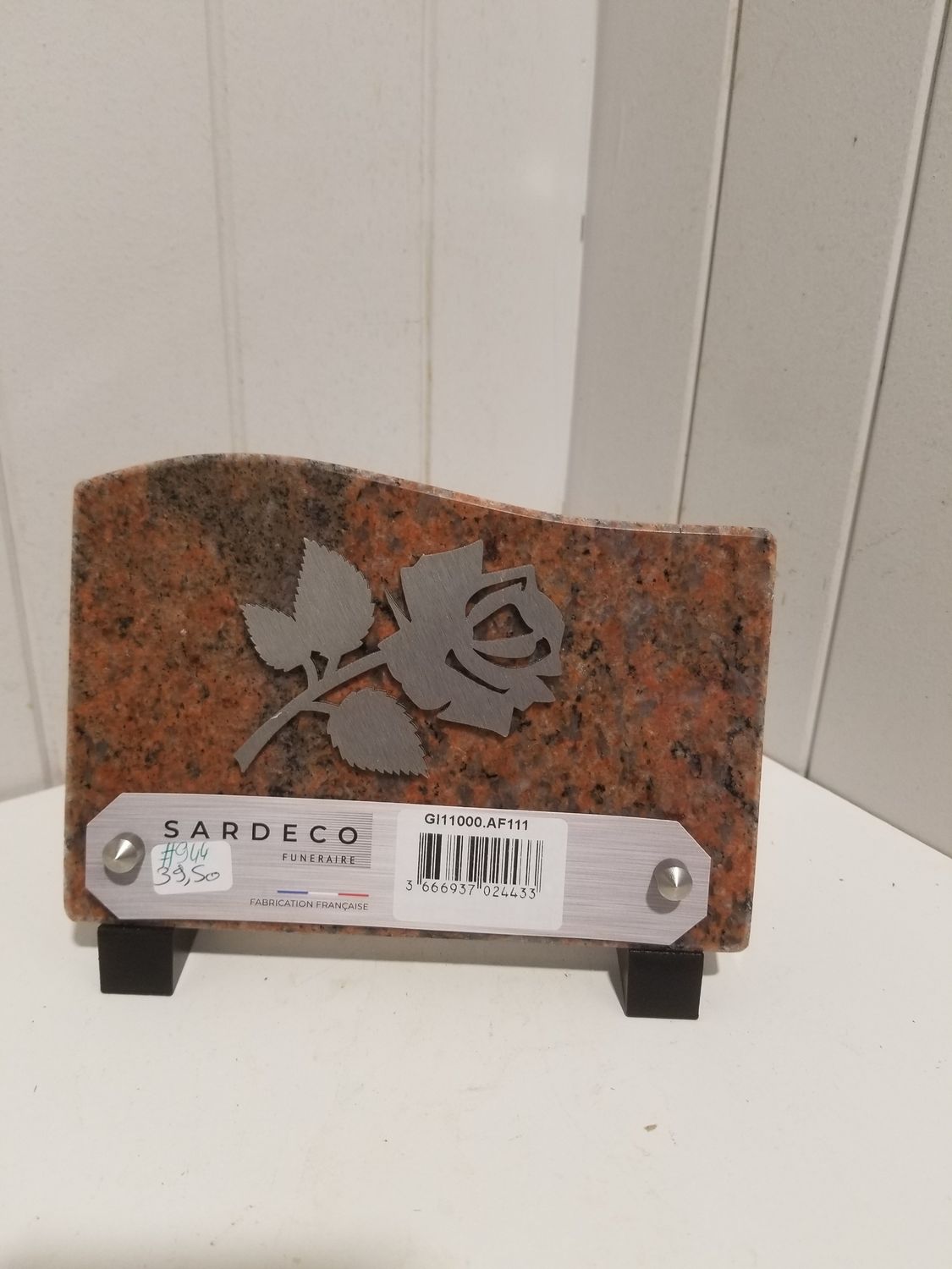 Plaque Funéraire #944 Plaque Funéraire #944