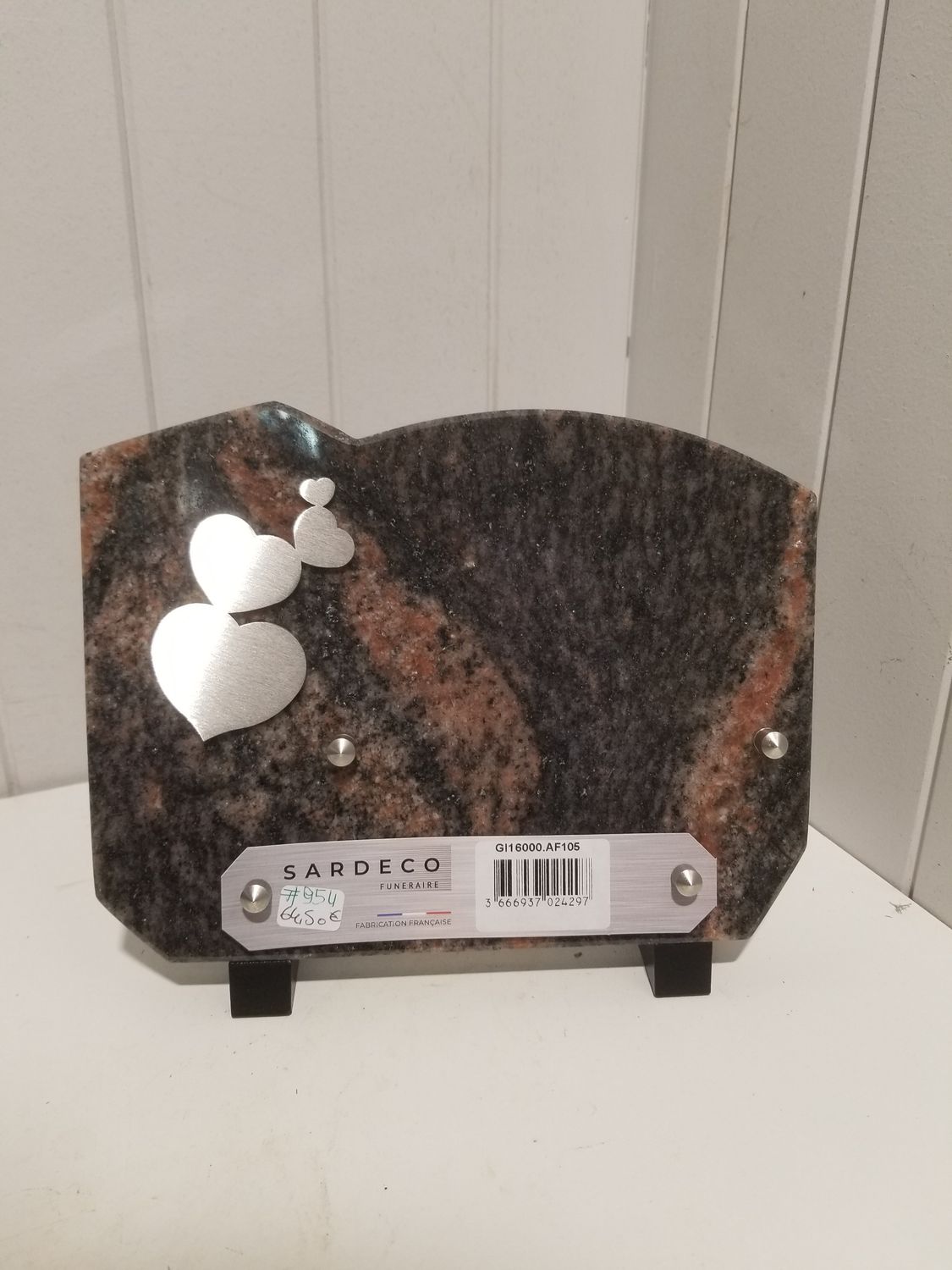 Plaque Funéraire #954 Plaque Funéraire #954