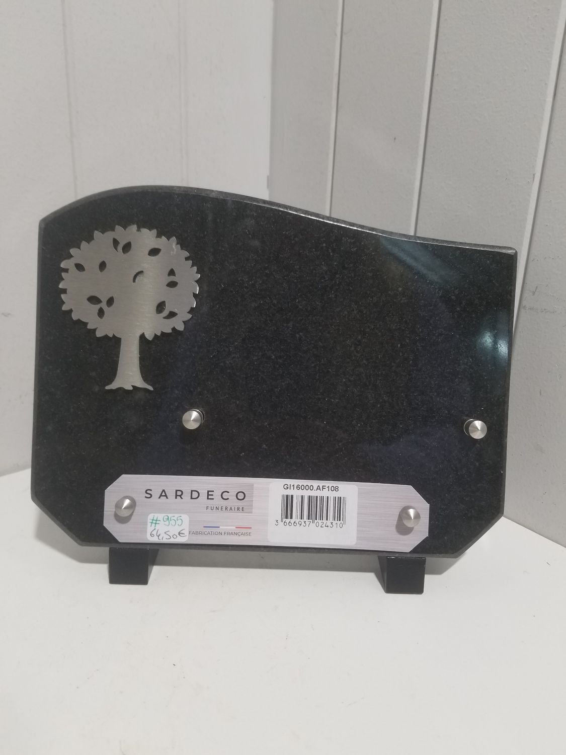 Plaque Funéraire #955
