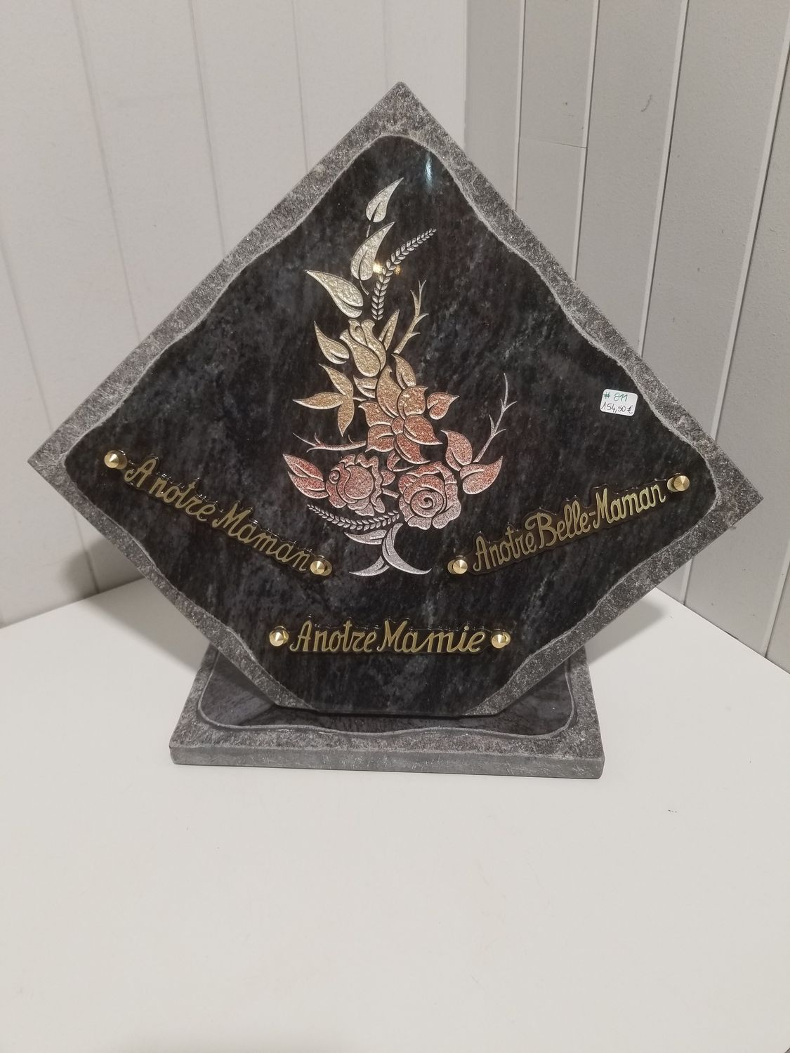 Plaque Funéraire #811 Plaque Funéraire #811