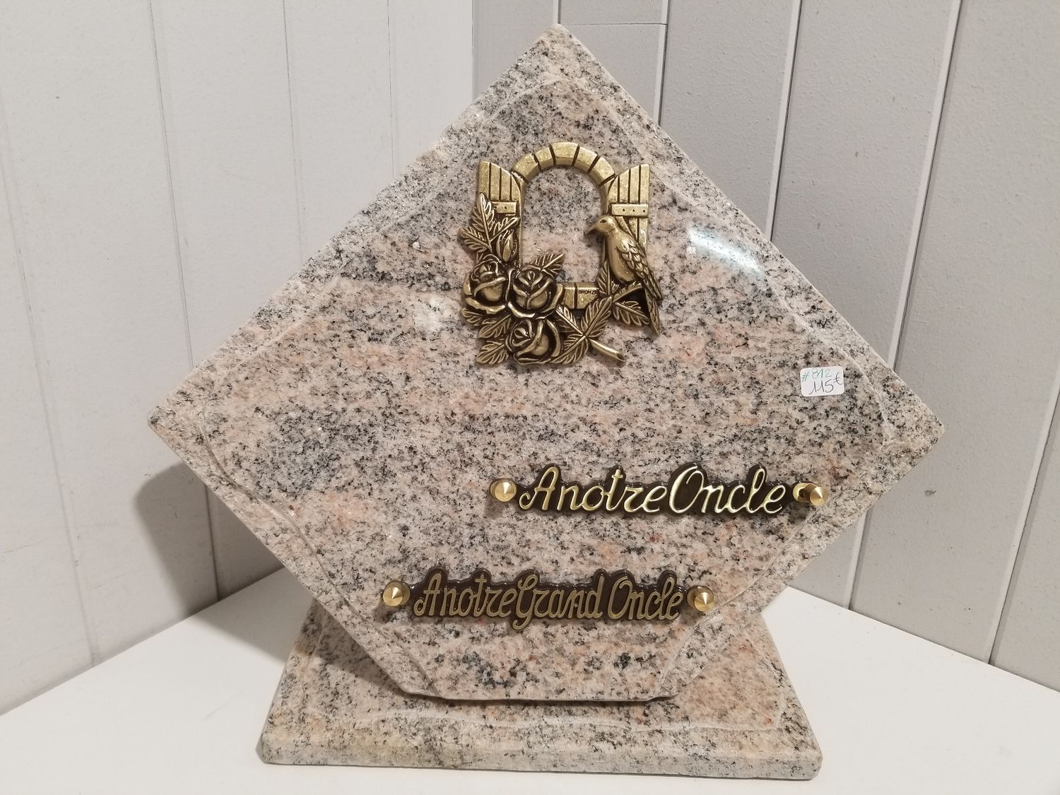 Plaque Funéraire #812