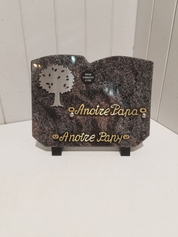 Plaque Funéraire #822