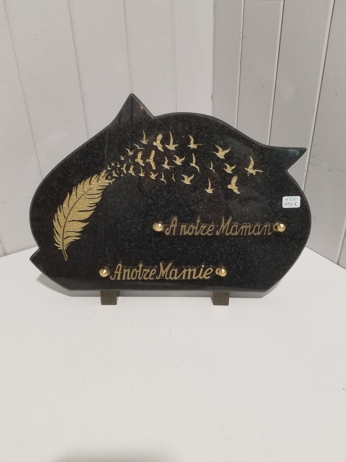 Plaque Funéraire #836 Plaque Funéraire #836