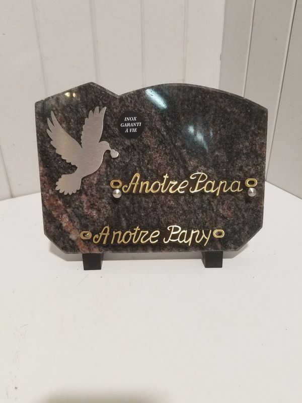 Plaque Funéraire #831