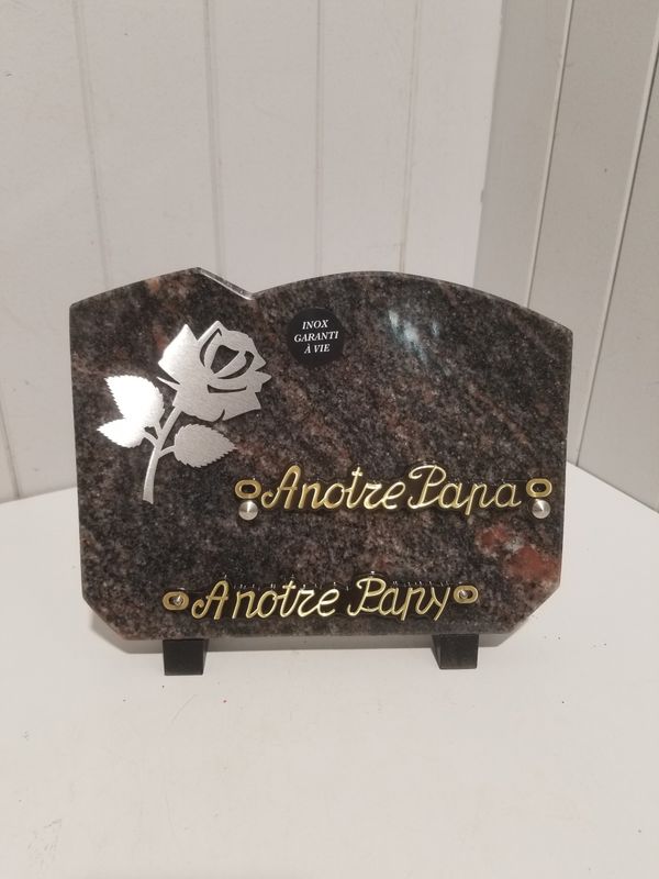 Plaque Funéraire #858