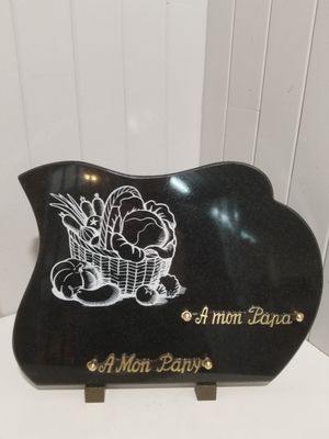 Plaque Funéraire #855