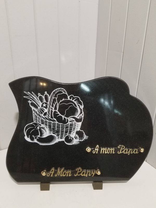 Plaque Funéraire #855