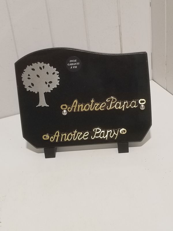 Plaque Funéraire #1006 Plaque Funéraire #1006
