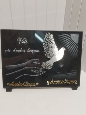 Plaque Funéraire Moderne #1023