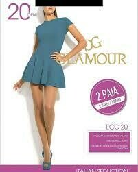 Čarape Glamour Eco 20 dva para