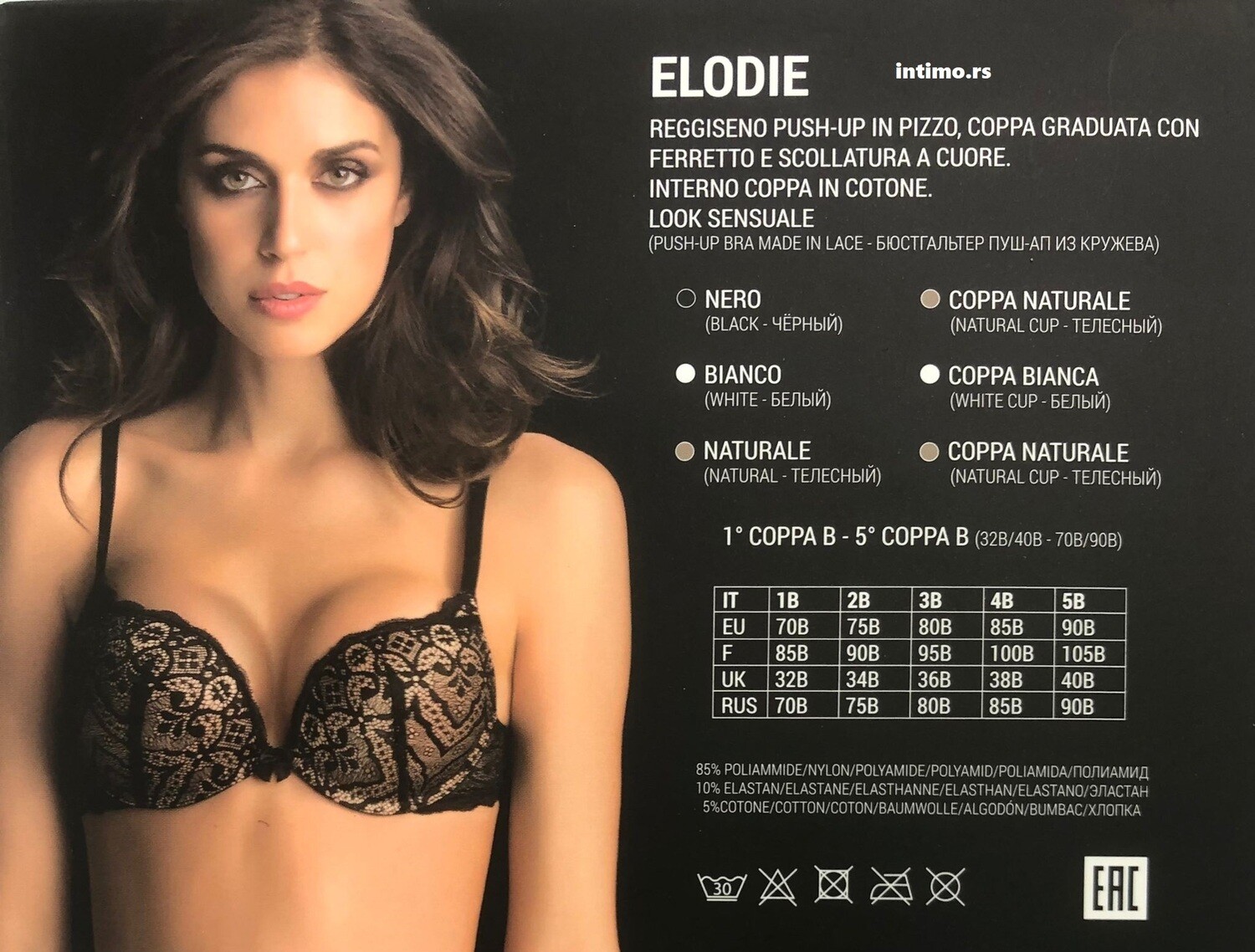 Grudnjak Elodie push up