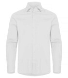 Stretch Shirt LS, FARGE: White, STØRRELSE: 4XL