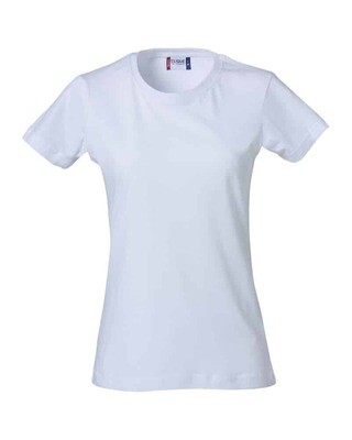 Basic-T Ladies, FARGE: White, STØRRELSE: XS