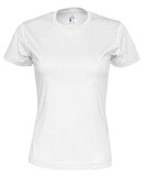 T-shirt Lady (GOTS), FARGE: White, STØRRELSE: XS