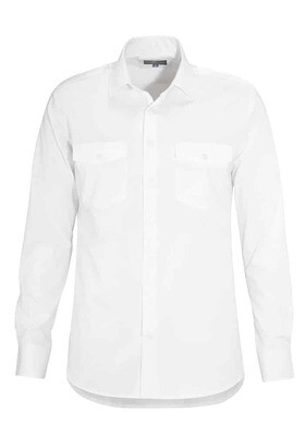 Martines Slimfit L/S, FARGE: White, STØRRELSE: XS-35/36