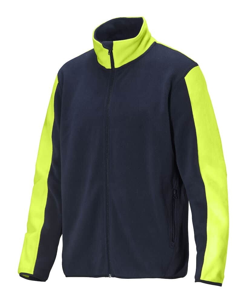 Cortina Full Zip, FARGE: Navy/Yellow, STØRRELSE: XS