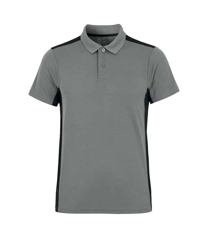 Madrid Piquet Man, FARGE: Grey/Black, STØRRELSE: XS