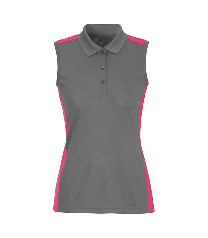 Valencia Piquet Woman, FARGE: Grey/Neon Pink, STØRRELSE: XS