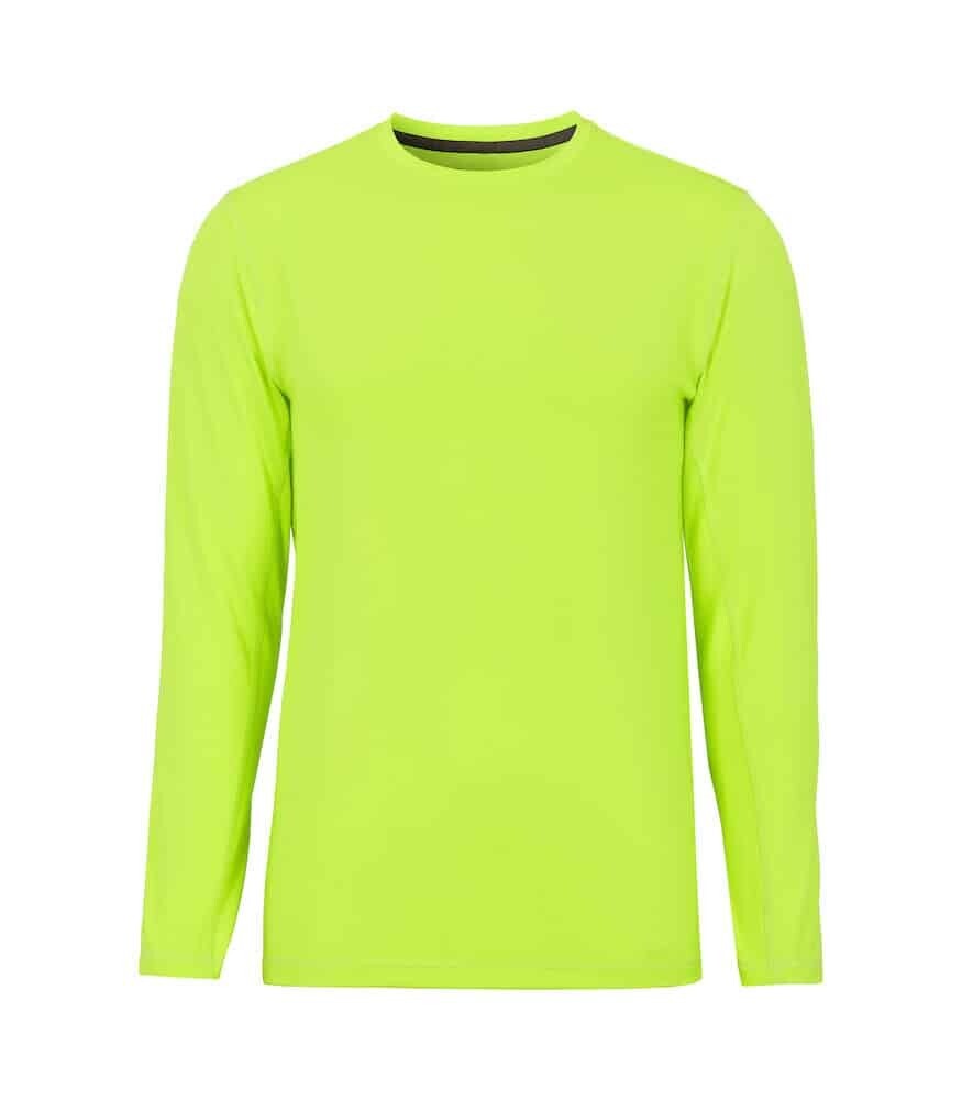 Lissabon Tee LS Man, FARGE: Neon Yellow, STØRRELSE: XS