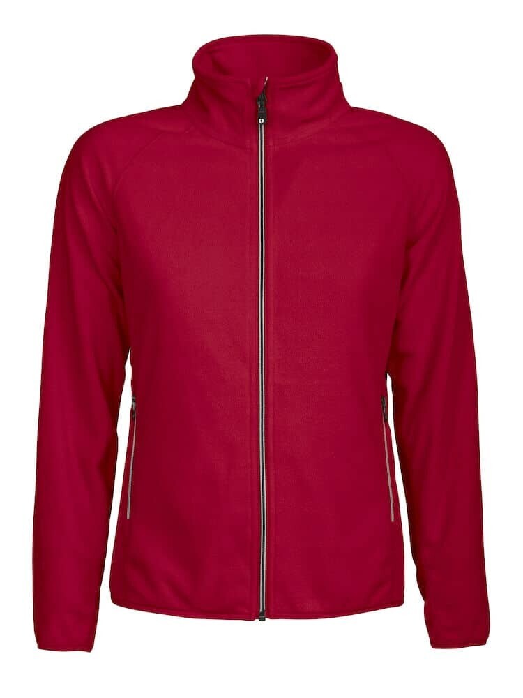 Melton Lady Full Zip, FARGE: Red, STØRRELSE: S